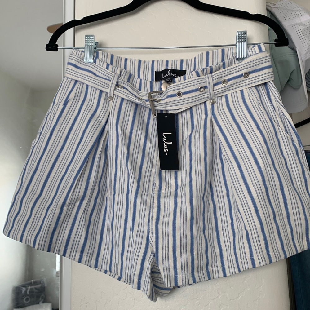 Brand new Lulu’s website high waisted shorts. Size Medium.
